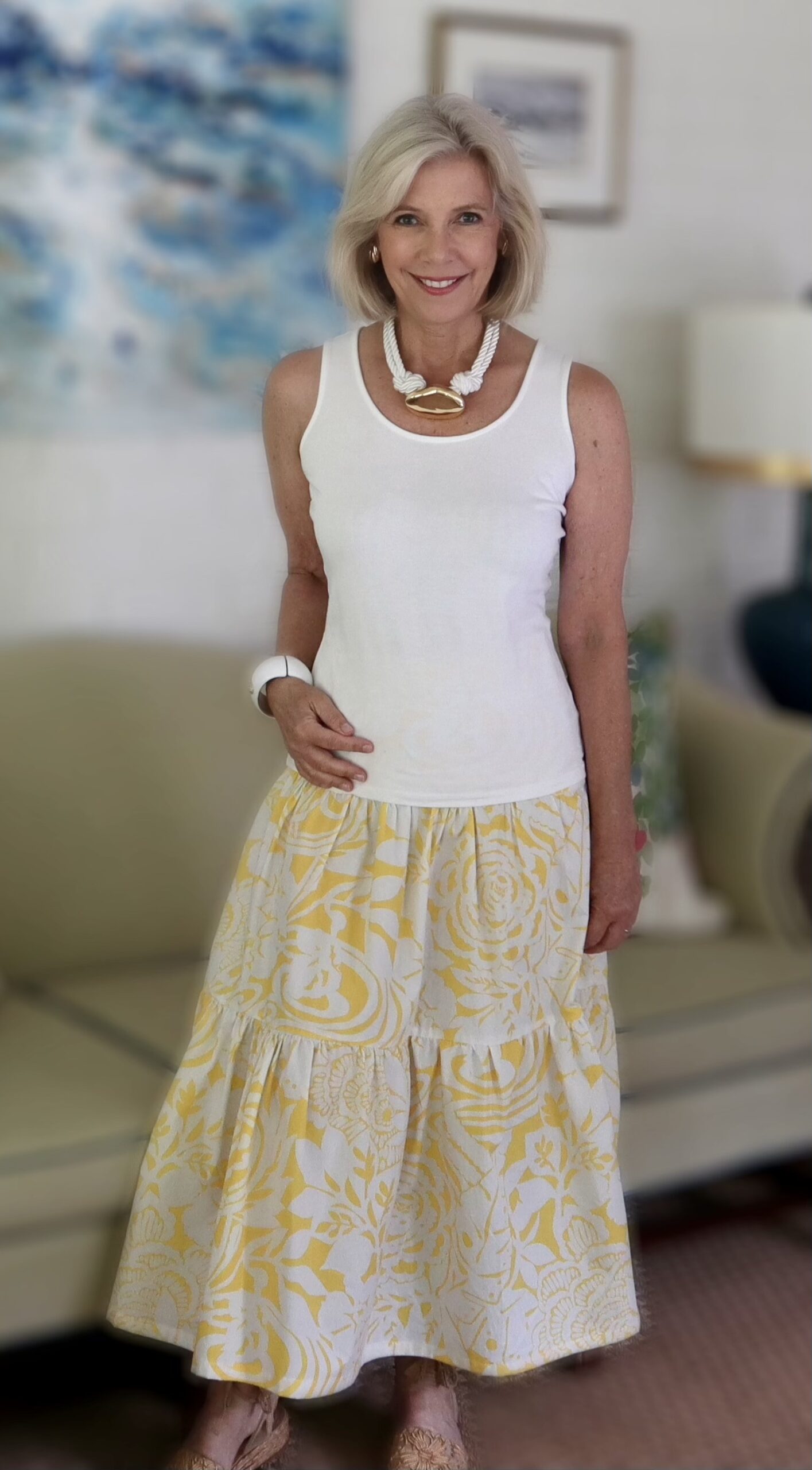 Goodbye Valentino | How to Make a Tiered Maxi Skirt