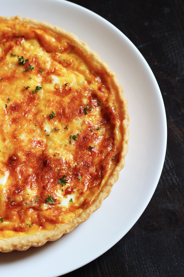 The first is to pat the zucchini dry and add salt to remove any excess water before cooking it with the onion. Quiche Recipe Basics - Good Cheap Eats