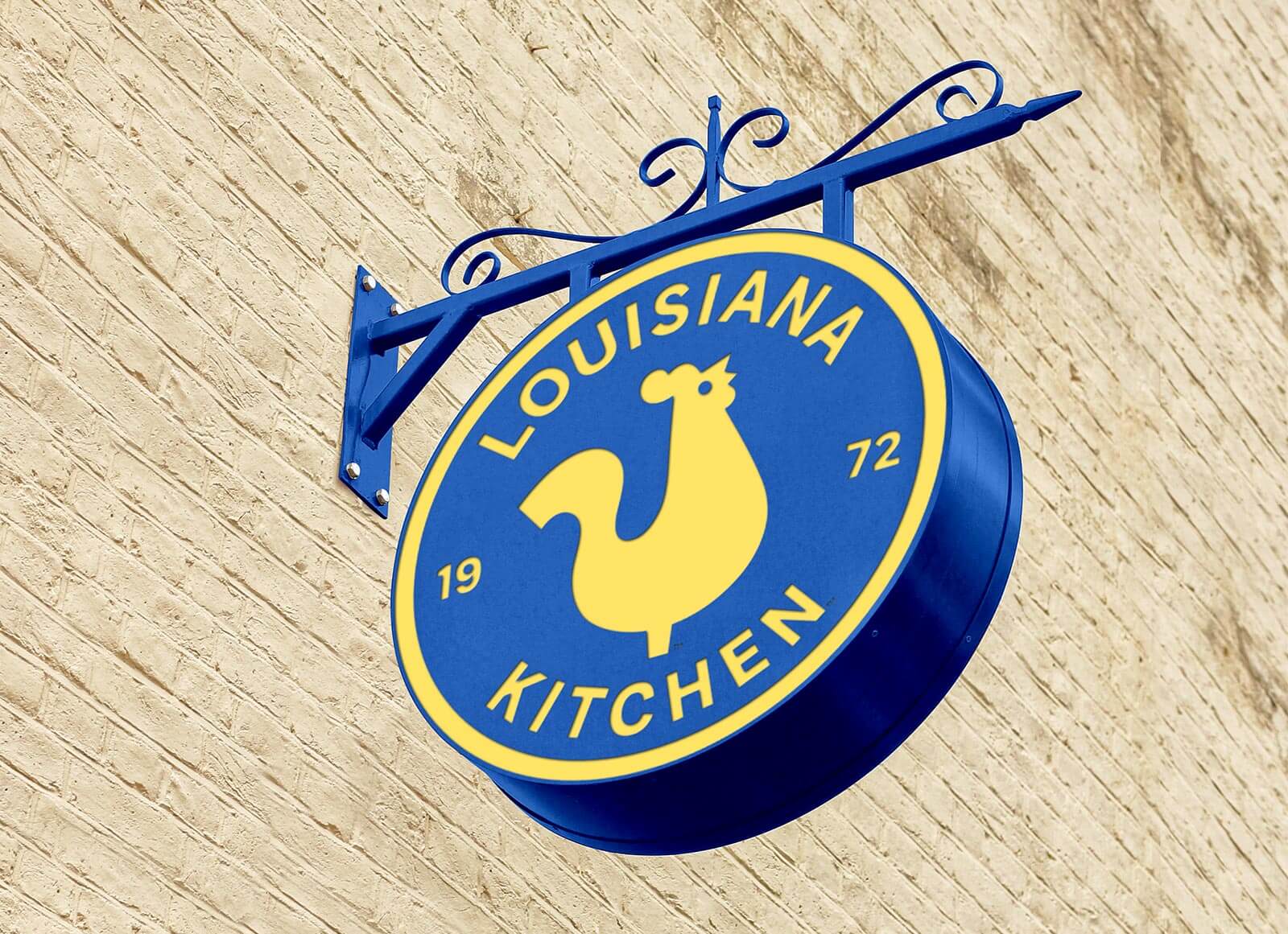 This mockup is available for purchase on yellow images only. Free Round Signage Board Mockup Psd Good Mockups