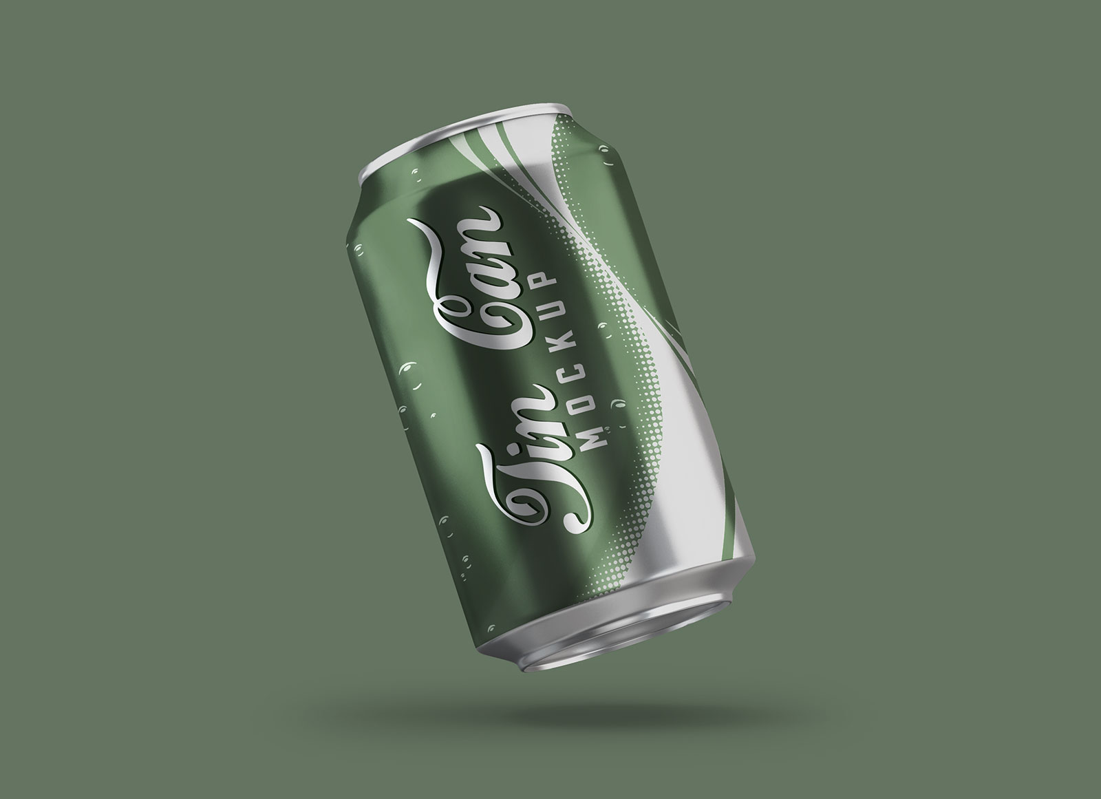 It allows you to add on it the necessary design, … Free Floating Beverage Tin Can Mockup Psd Good Mockups