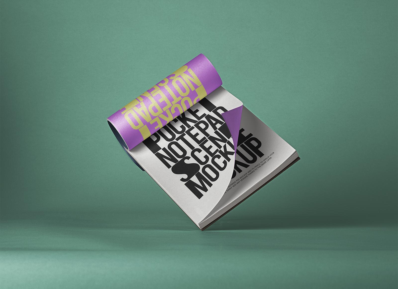 We create free and premium graphic, design and web resources. Free Floating Pocket Notepad Mockup Psd Good Mockups