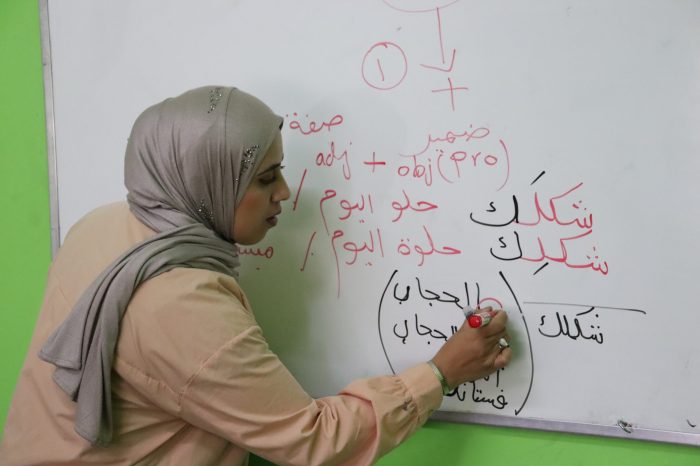 What language is spoken in palestine