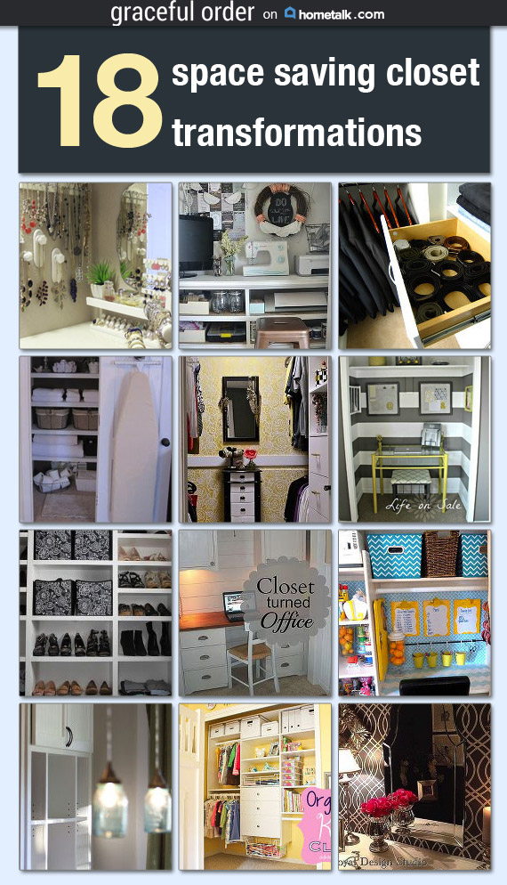 Space Saving Closet Transformations - Graceful Order