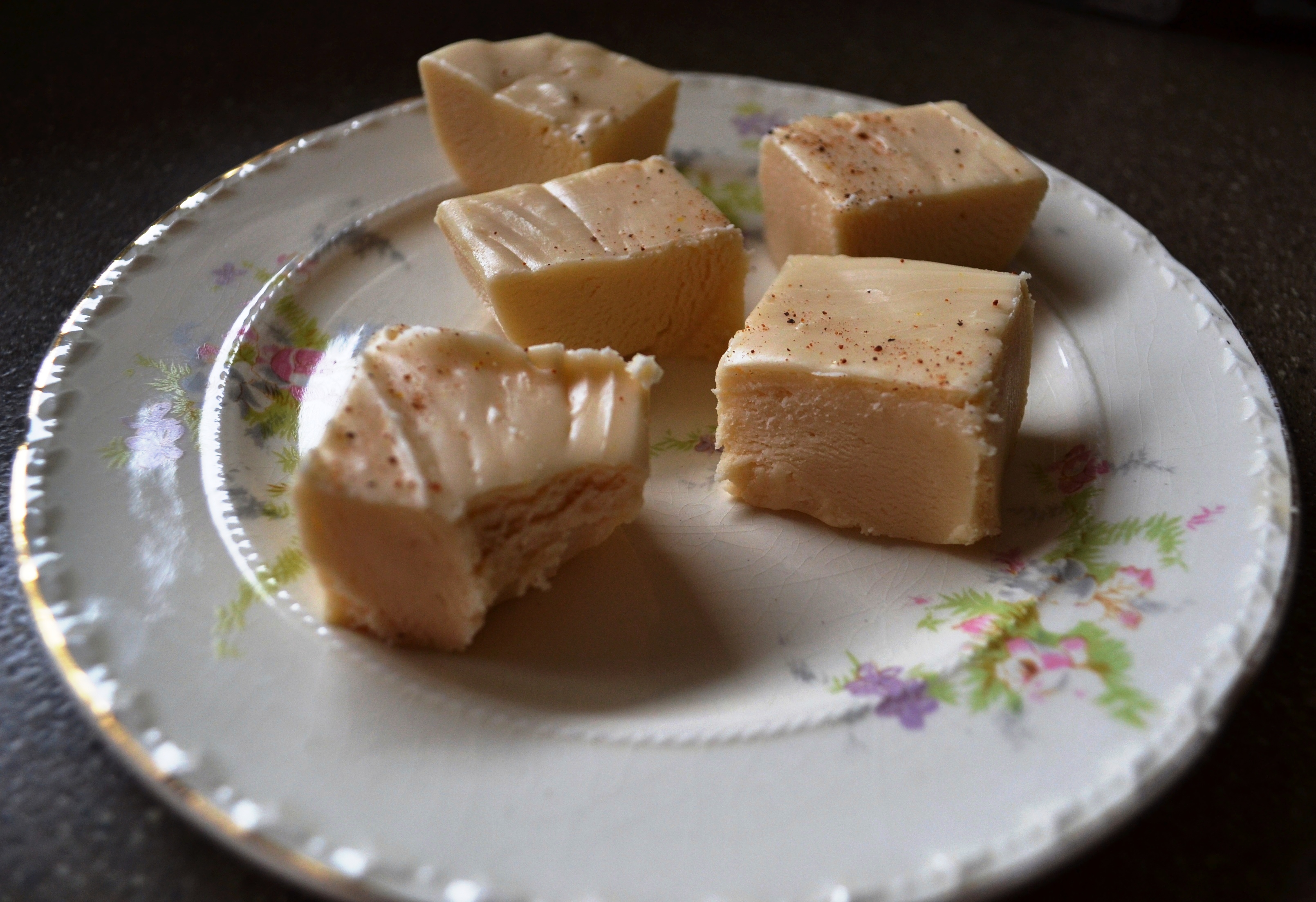 Egg Nog Fudge Gracious Rain