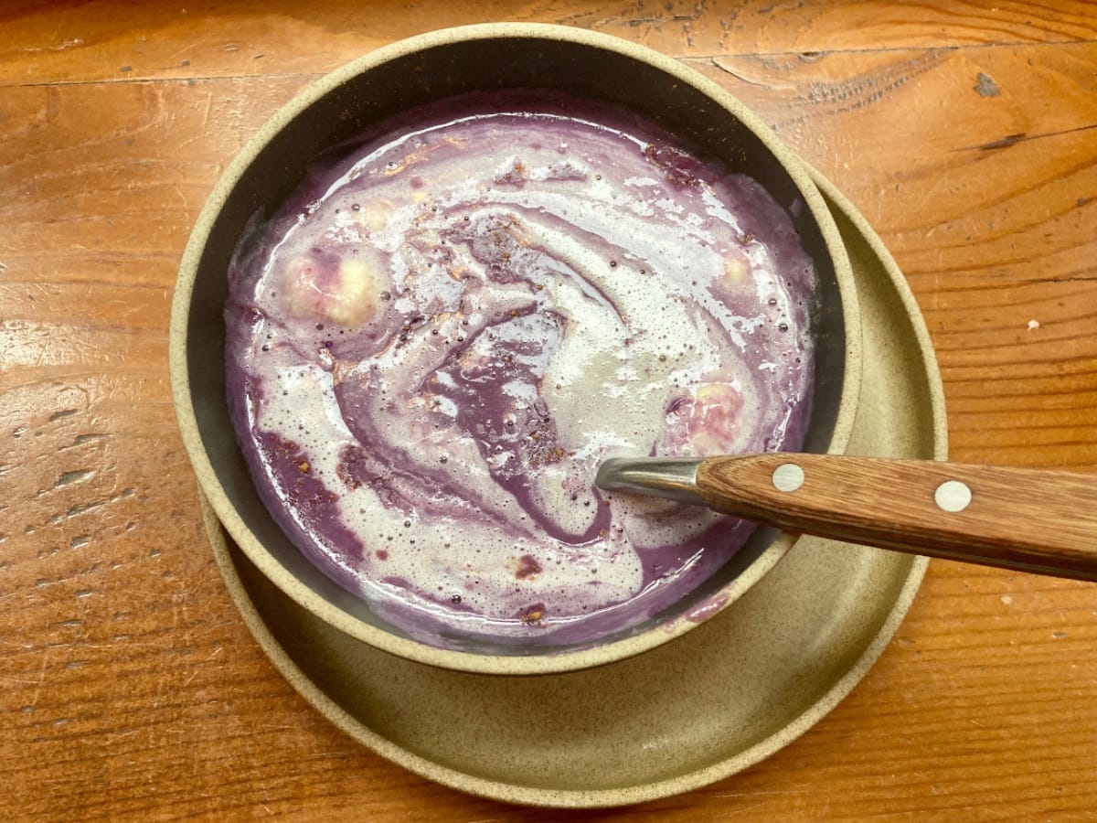 Mcintosh apples can be used cooked or raw and in both sweet and savory preparations. Restaurant S Original Murasaki Imo Soup Is The Perfect Japanese Winter Warmer Grape Japan