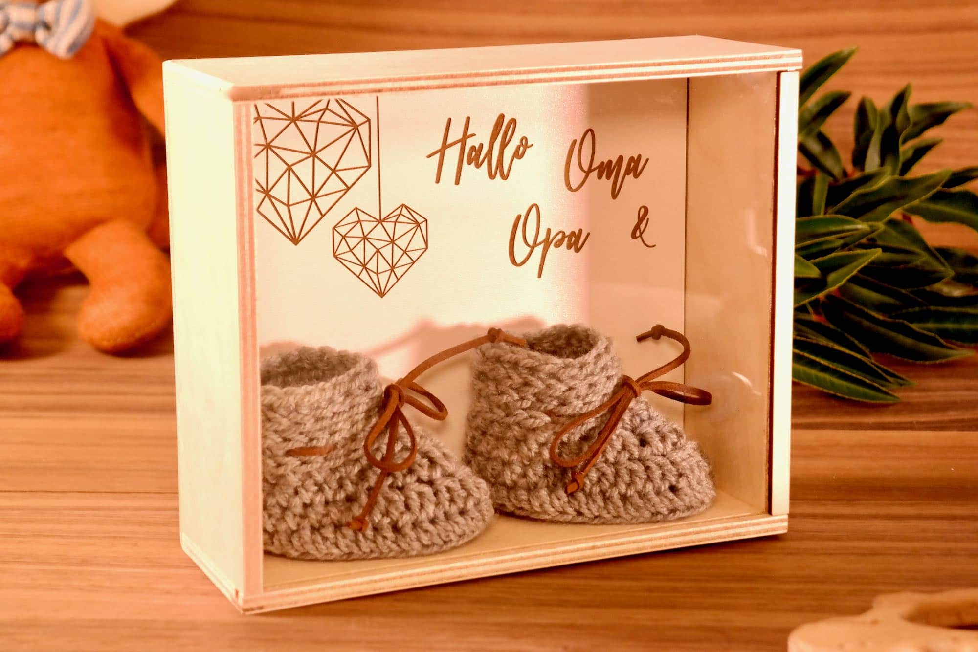 Lieblingskiste Hallo Oma Opa Schwangerschaft Verkunden