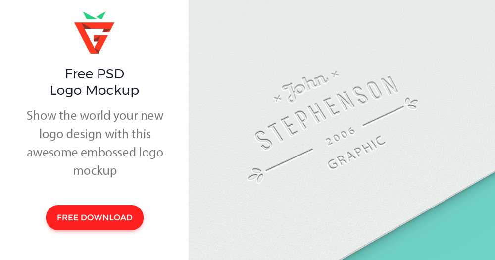 All free mockups consist of unique design with smart object layer for easy edit. Free Psd Logo Mockup Graphberry Com