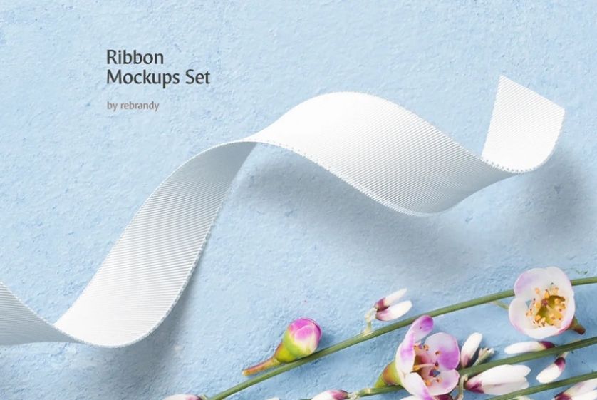 See if you can’t beat your own o. 11 Free Ribbon Mockup Psd Presentation Download Graphic Cloud