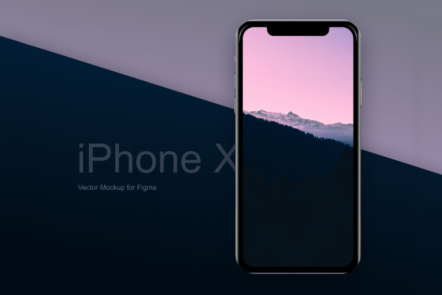 20 Free iPhone X Mockup Graphic Resources For
