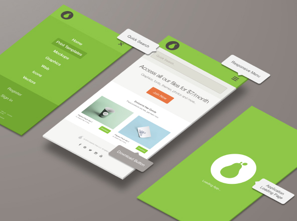 Think you don't have time to make a screen mockup? Ui Ux Presentation Mockup Archives