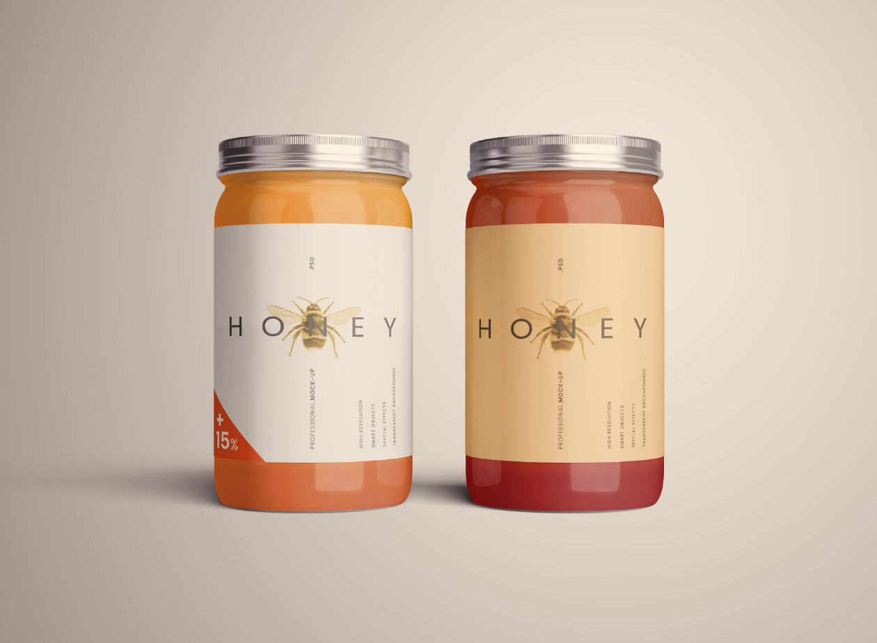 We are presenting a scattered business card mockup in psd format. Standard Glass Jar Mockups