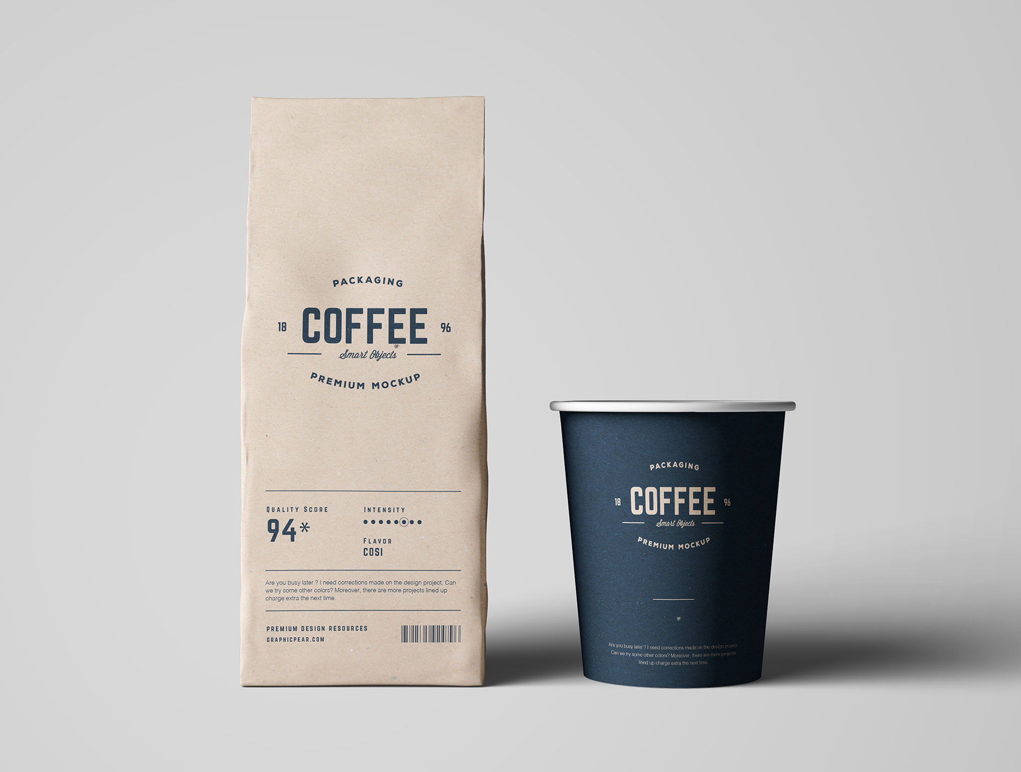 There’s nothing quite like a steaming hot cup of coffee to get you going in the morning, but if that coffee doesn’t taste good, it can ruin your entire day. Coffee Package Mockup