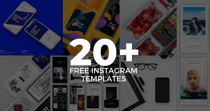 This free instagram mockup is useful to see how your photos will look like in instagram web version. 20 Free Instagram Psd Templates 2022 Graphic Pie