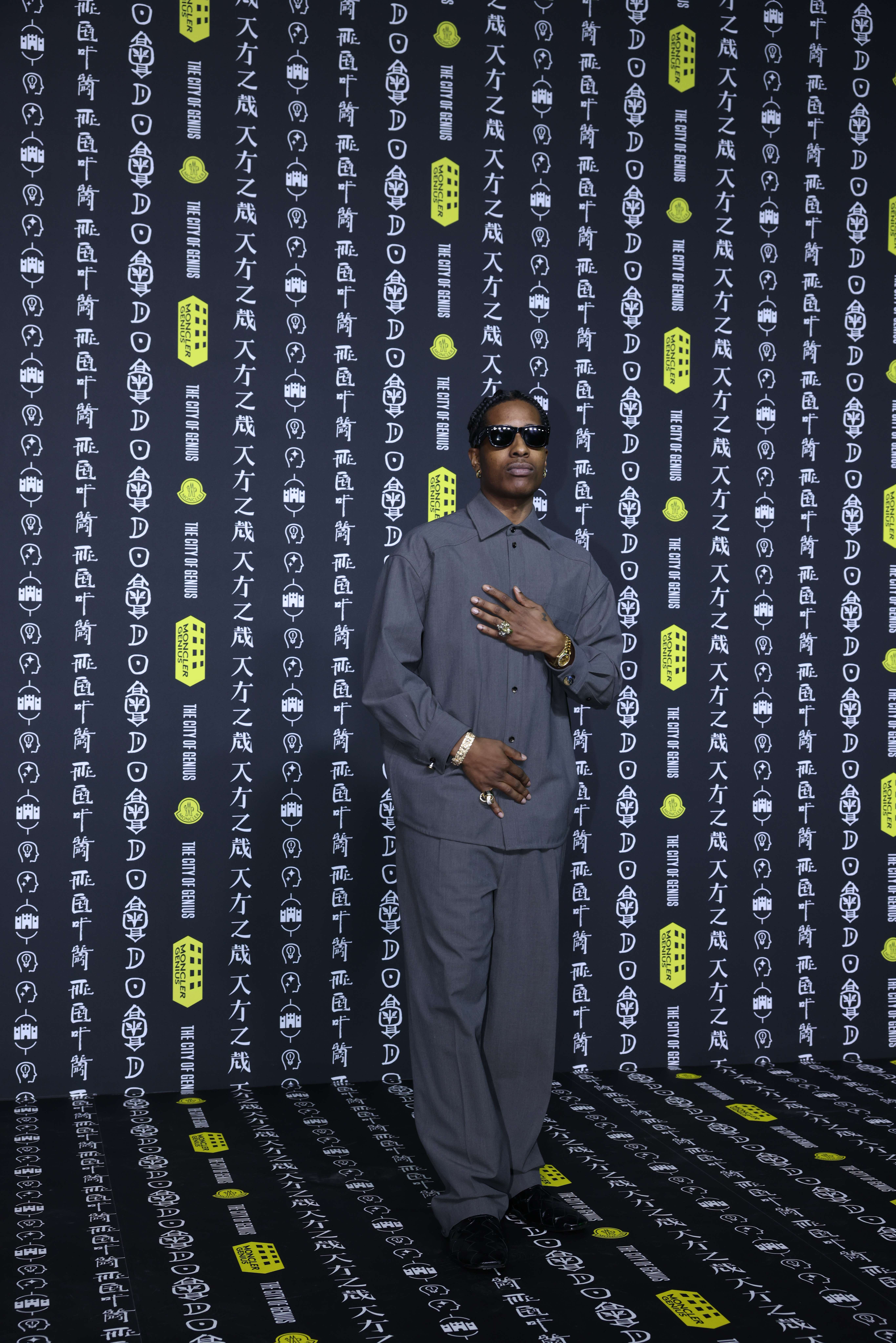 ASAP-ROCKY-3 モンクレール、上海ファッションウィークを天才都市で締めくくる