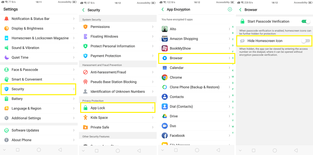 How To Hide Apps On Oppo Realme 1 Oppo F7 Oppo A57 Oppo A83 Oppo A37 Oppo A71 Oppo F5 Oppo F3 Oppo F3 Plus Greedytech