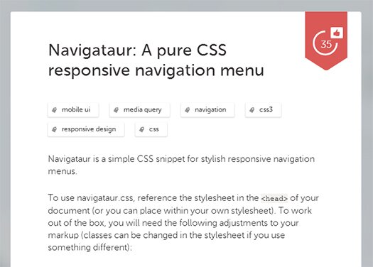 Responsive Navigation Menus and Tutorials | Greepit
