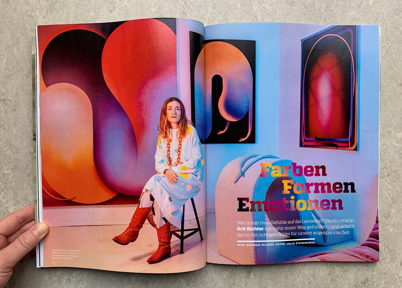 Article At Art Kunstmagazin Grit Richter