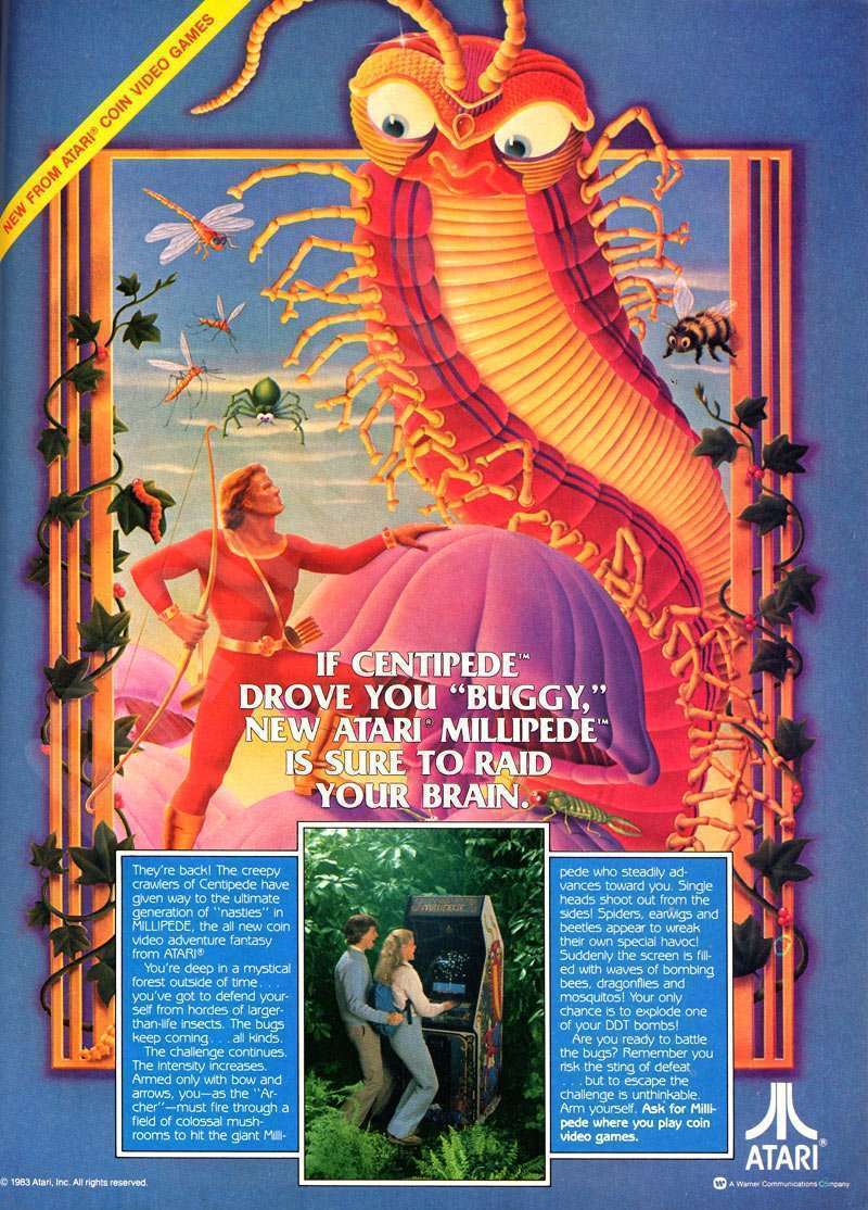 millipede atari