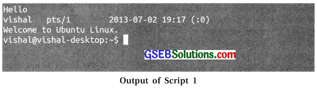 Computer Class 11 GSEB Solutions Chapter 7 Vim Editor and Basic Scripting 2