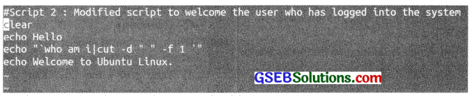 Computer Class 11 GSEB Solutions Chapter 7 Vim Editor and Basic Scripting 3