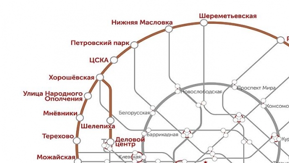 Карта метро 2003