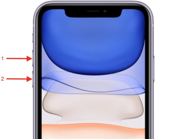 And press and hold the side button for . How To Force Restart An Iphone 11 Ifixit Repair Guide