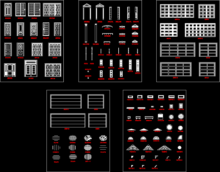 Doors And Windows Cad Blocks Guideclever