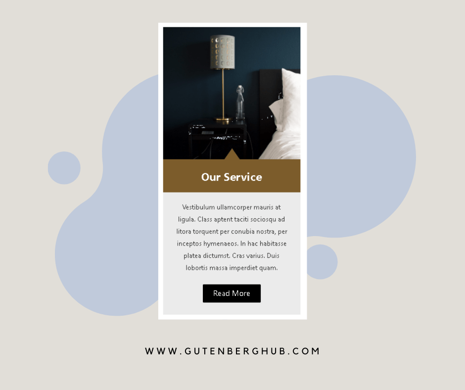 Uusi ominaisuus, joka tunnetaan yleisemmin . Card 5 - Gutenberg Card Block - WordPress Blocks Library