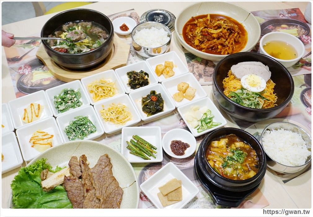 韓品肋排 Att 4 Fun 新開幕韓式料理 | 白飯、生菜、韓式小菜無限續加吃到飽