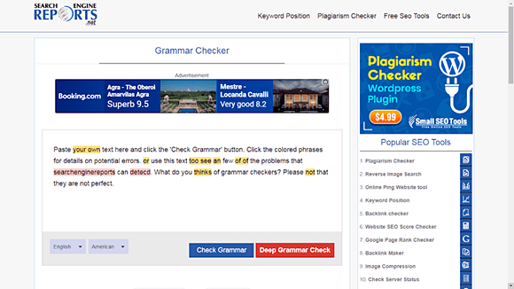 · using this tool at the seo tools centre is easy. The Gypsynesters The Best Free Grammar Checker