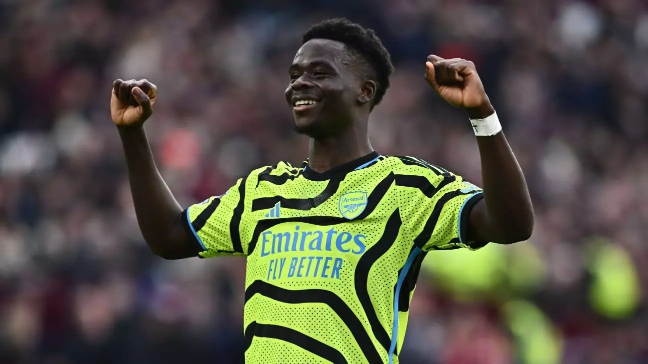 The Unstoppable Arsenal: Saka Leads the Charge