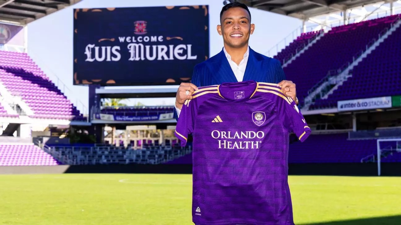 Orlando City SC Signs Colombian Forward Luis Muriel