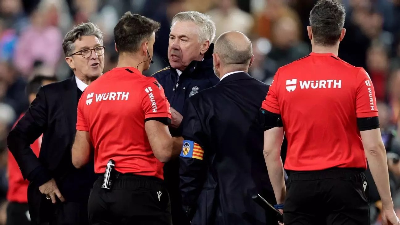 Critical Analysis of Carlo Ancelotti’s Controversial Referee Decision