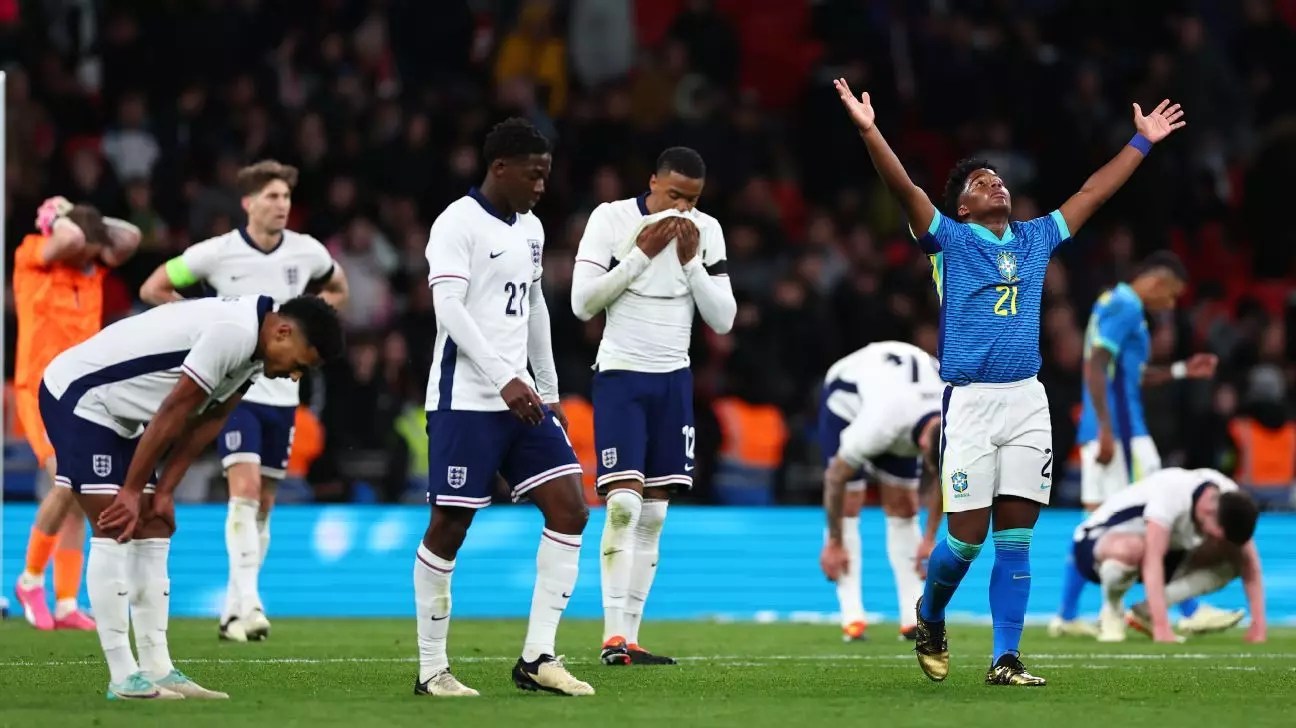 England Falls Short in High-Profile Friendlies