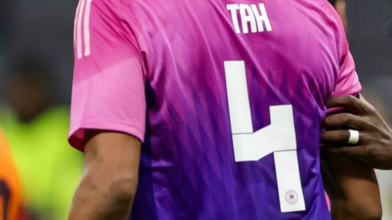 The Revision of the German National Team Shirt Design