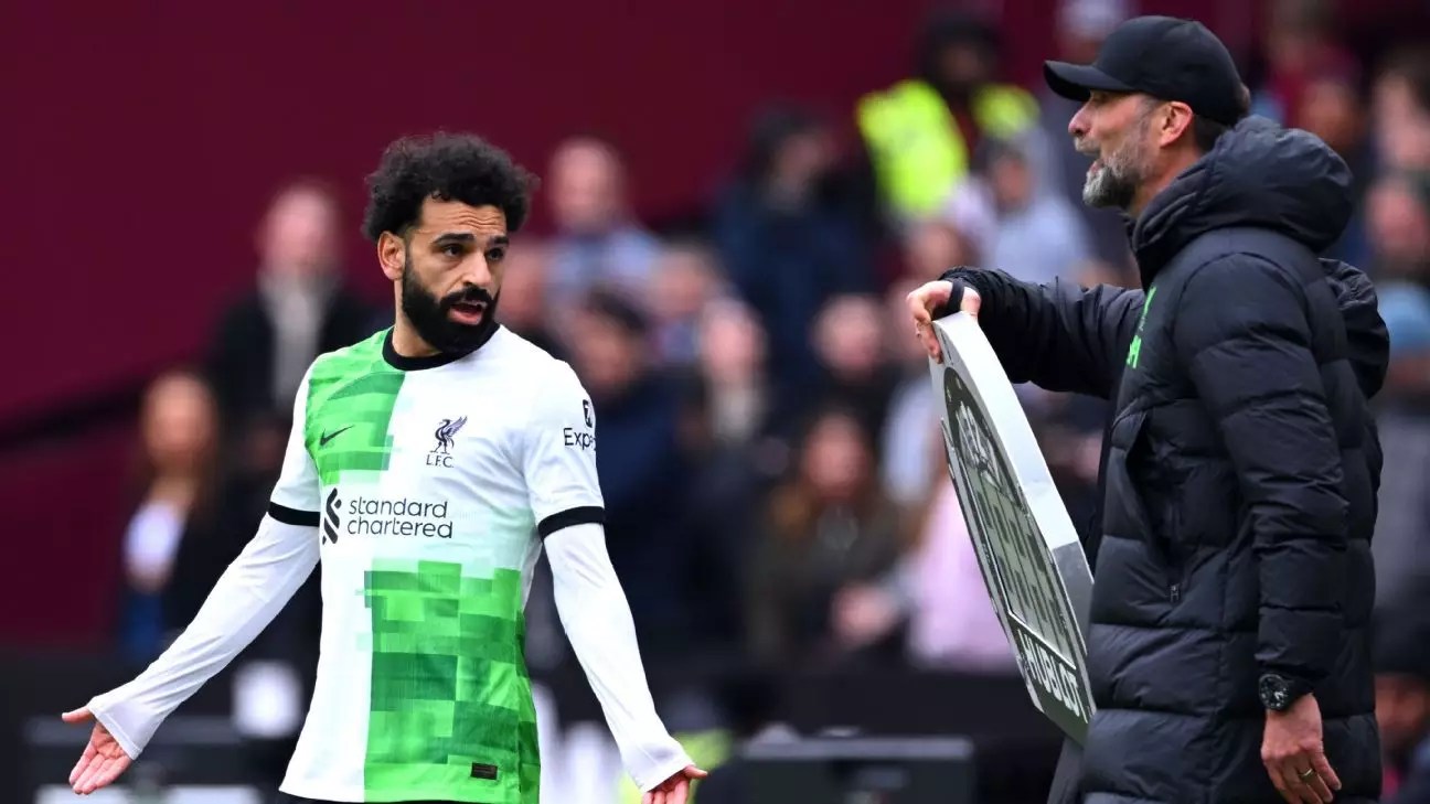 The Resolution of Salah and Klopp’s Disagreement