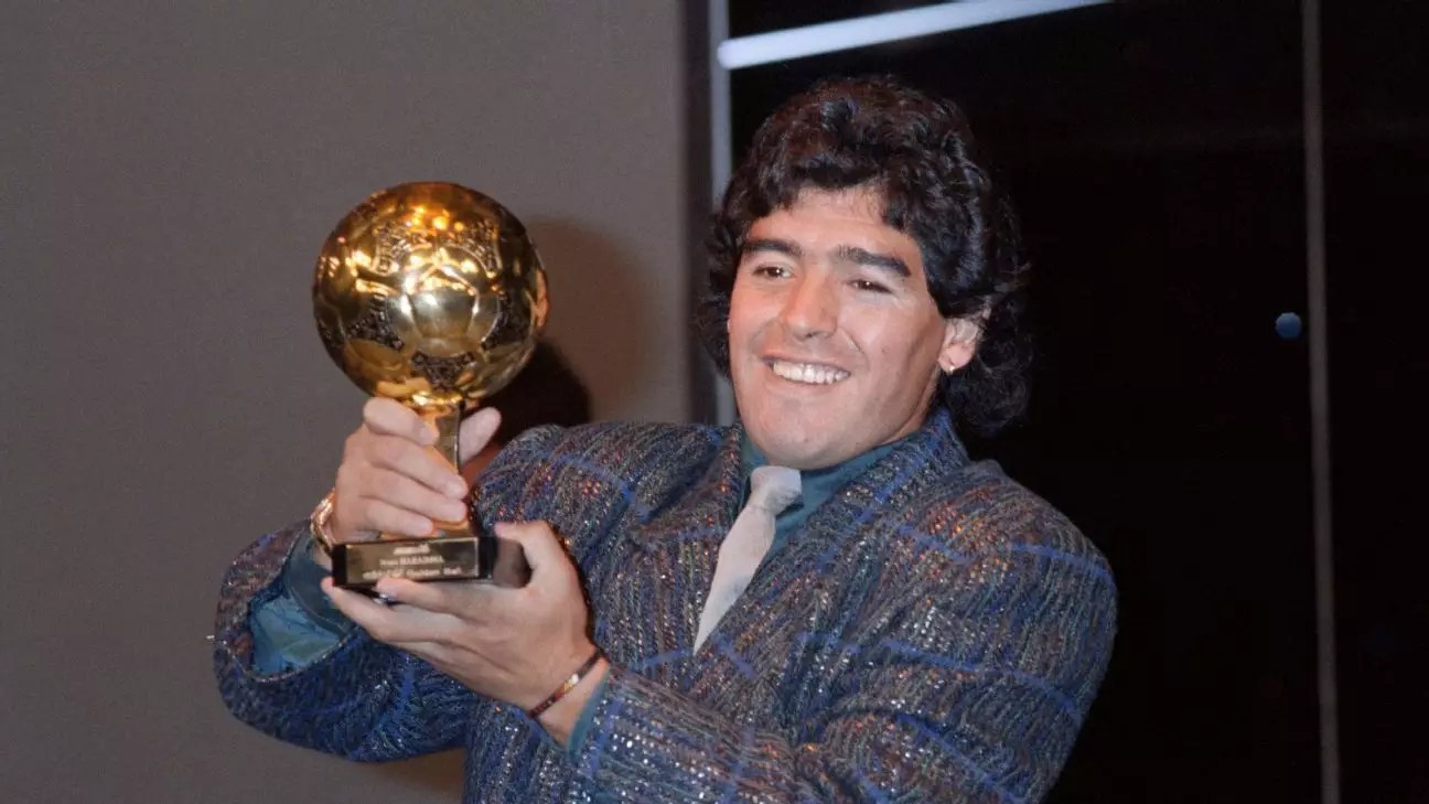 Postponement of Maradona’s Golden Ball Trophy Auction