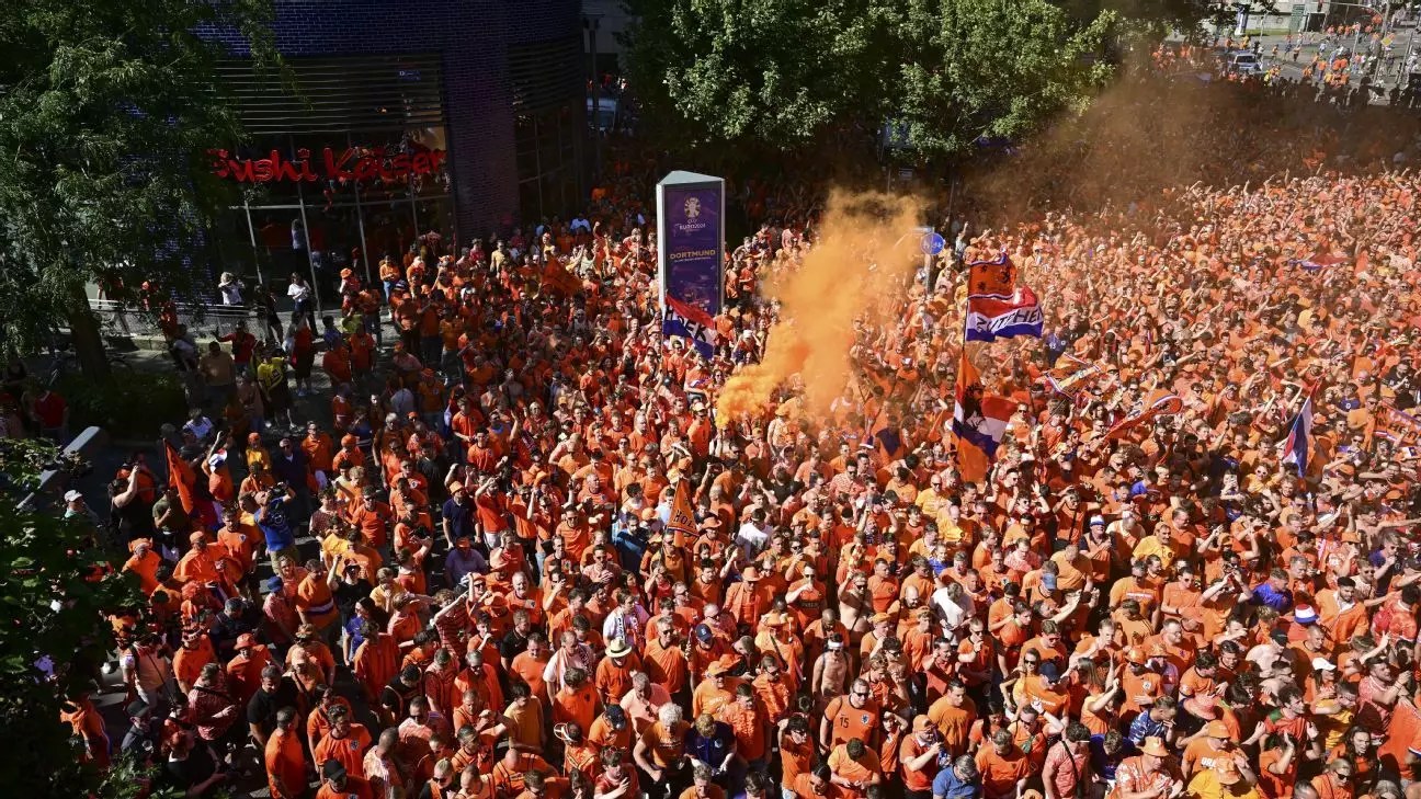 Violent Clashes Between England and Netherlands Fans Before Euro 2024 Semifinal