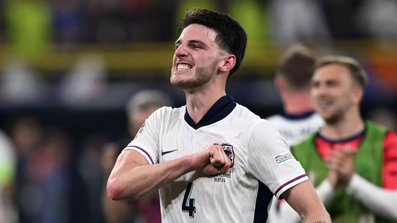 England’s Declan Rice Ready to Take on Spain in Euro 2024 Final