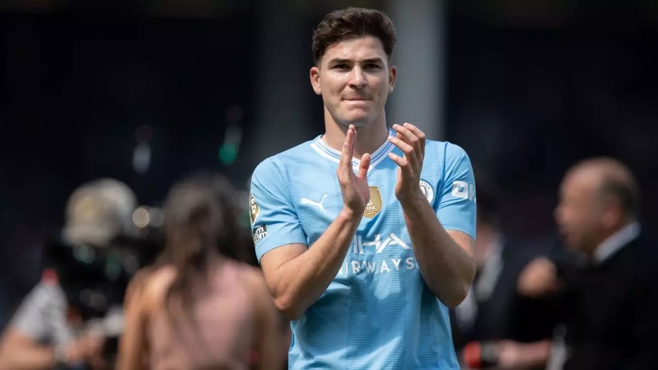 Atlético Madrid Targeting Manchester City Striker Julián Álvarez to Replace Álvaro Morata