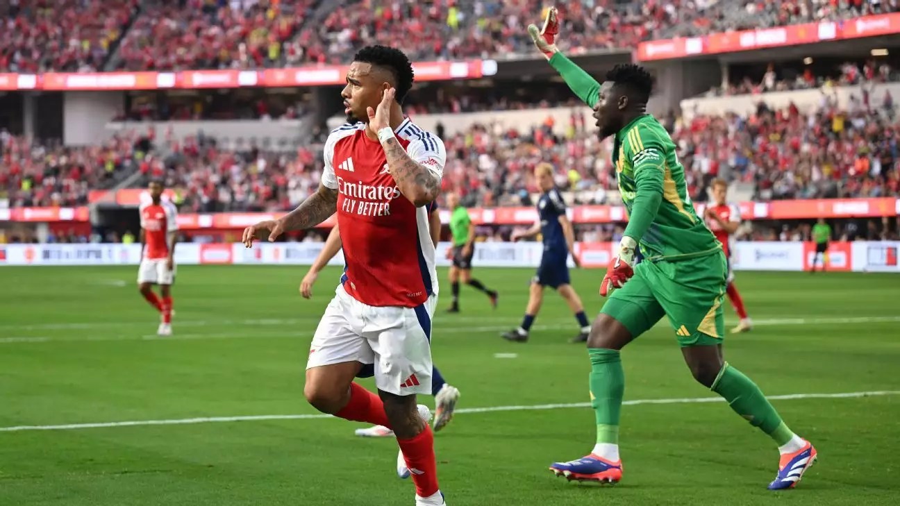 Analysis of Gabriel Jesus’ Performance in Arsenal’s Pre-Season Friendly