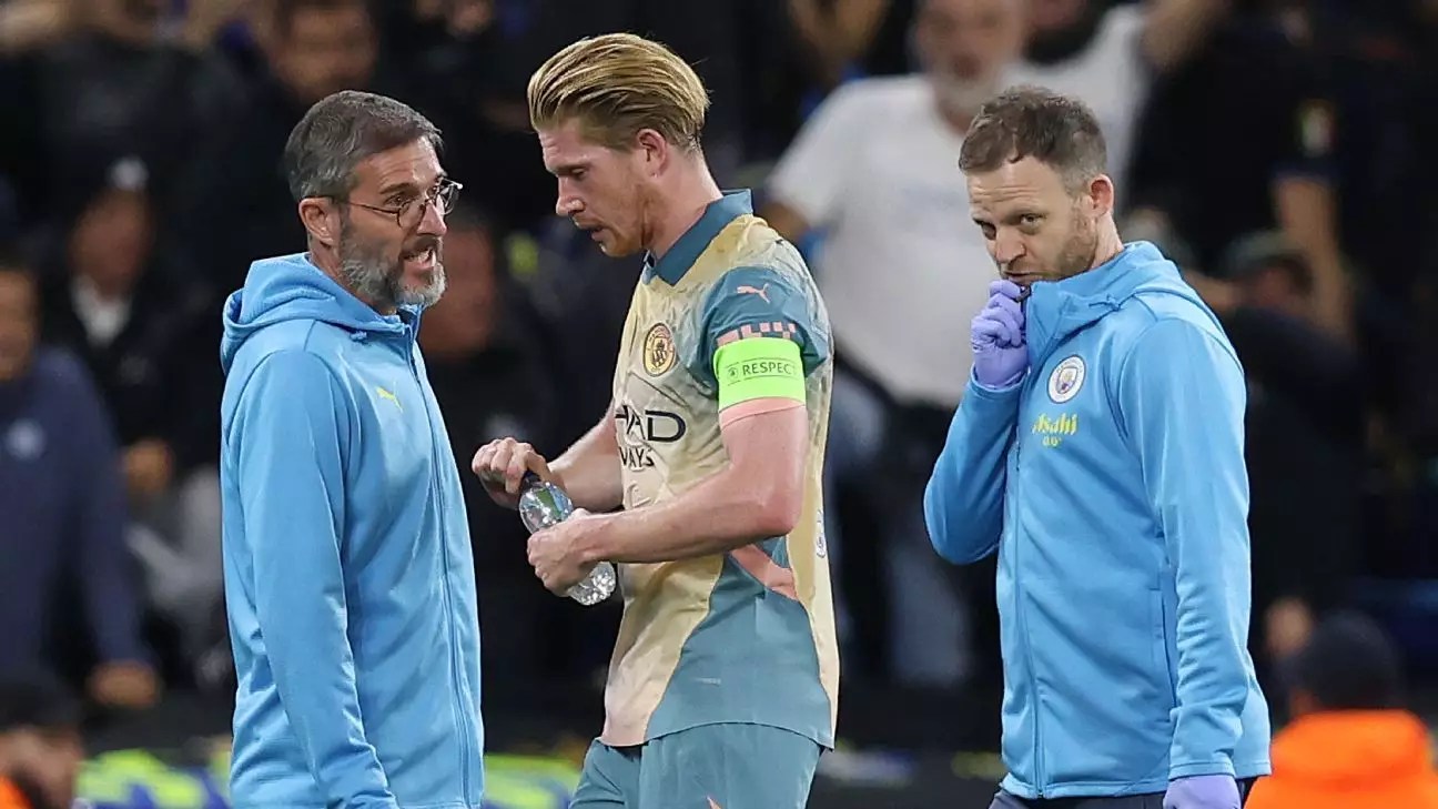 The Implications of Kevin De Bruyne’s Injury for Manchester City Against Arsenal