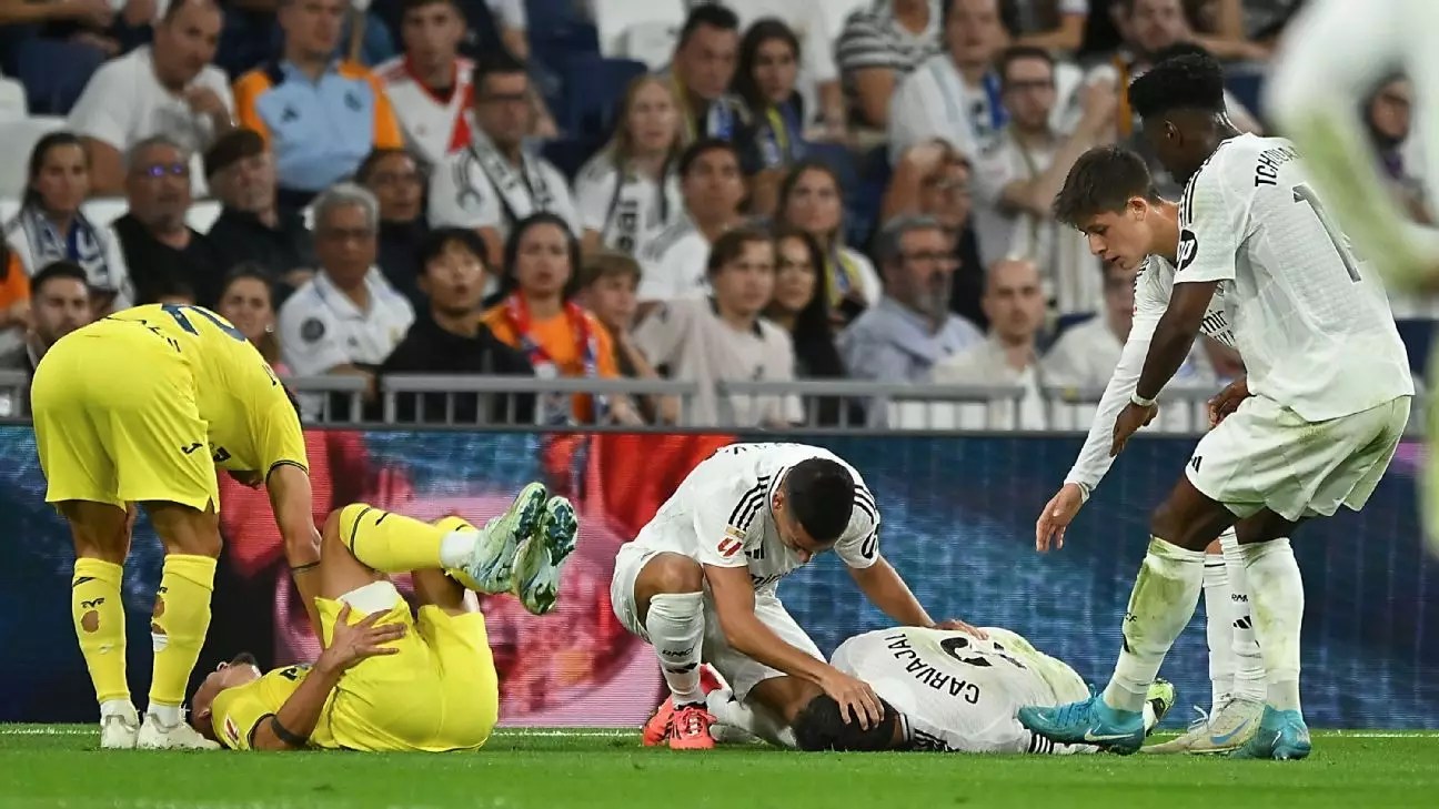 Injury Setbacks for Real Madrid: The Loss of Key Players