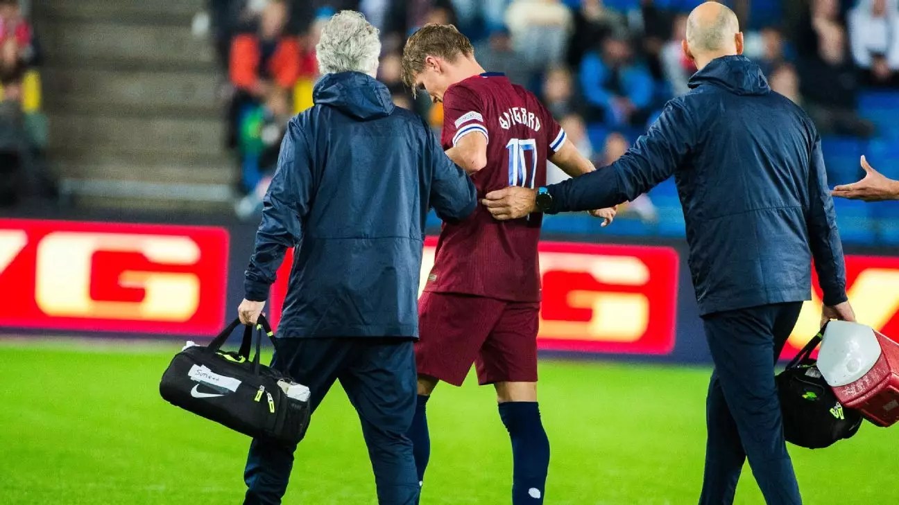 The Impact of Martin Ødegaard’s Absence on Norway and Arsenal