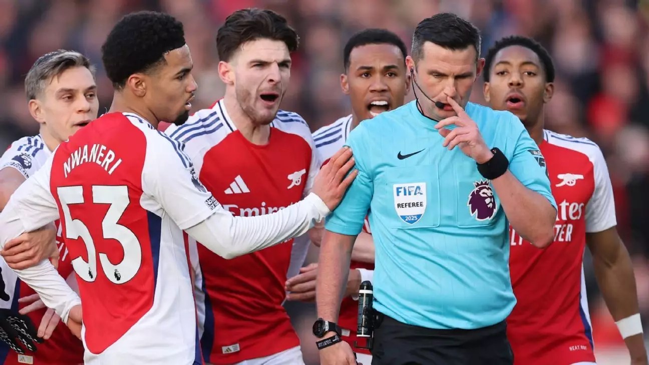 Arsenal’s Implications of Conduct on the Pitch: A Case Study