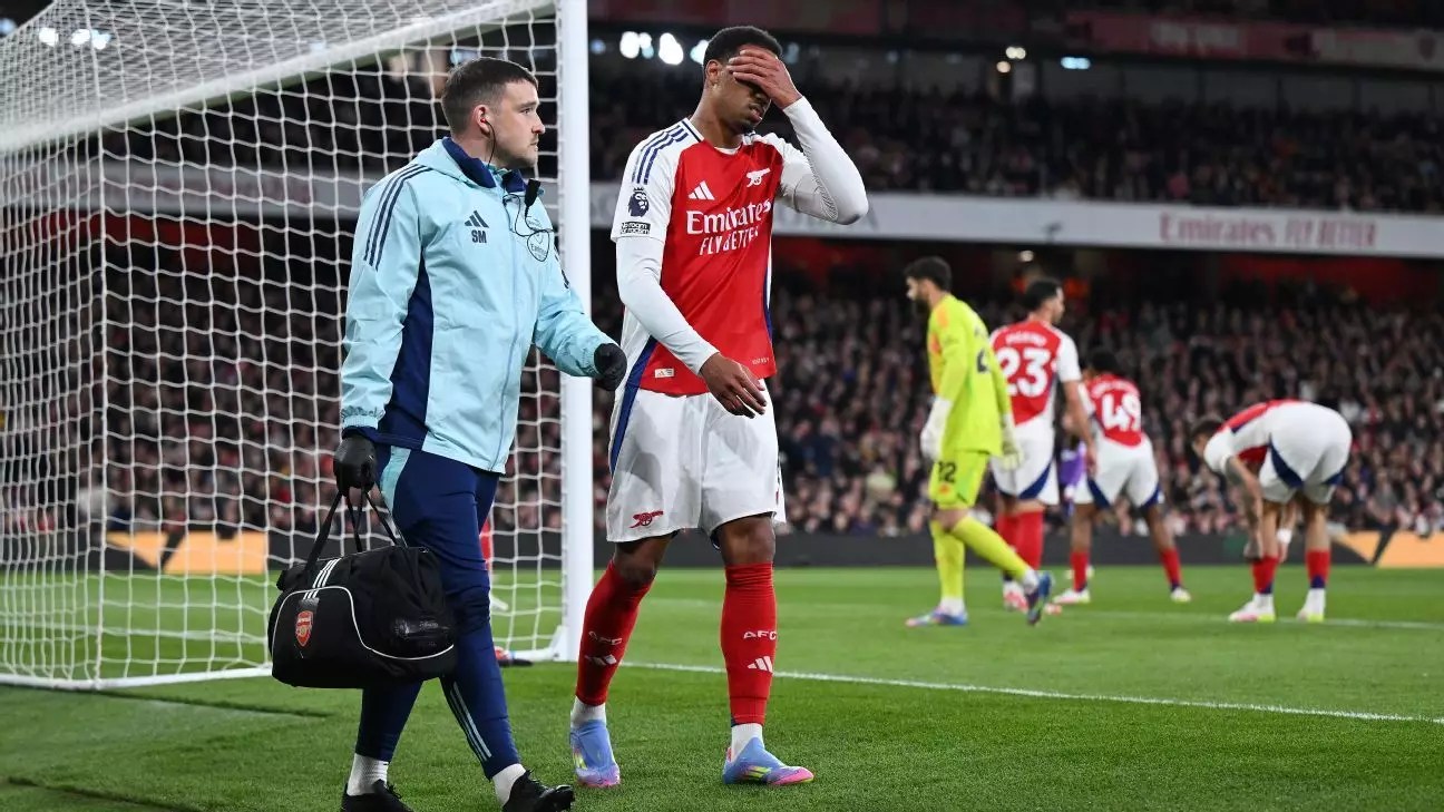Resilience in Adversity: Arsenal Faces Challenges Without Key Defender