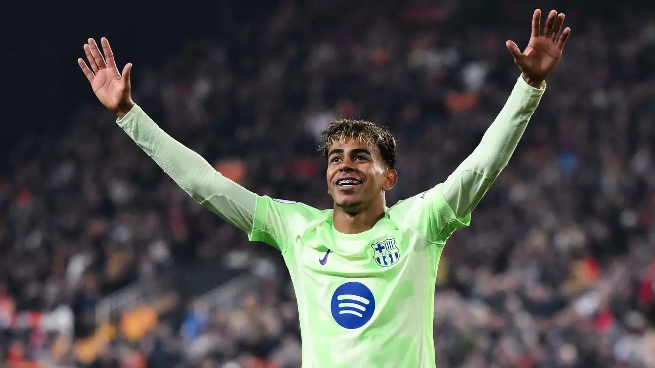 Unleashing Potential: Lamine Yamal’s Audacious Ambitions with Barcelona