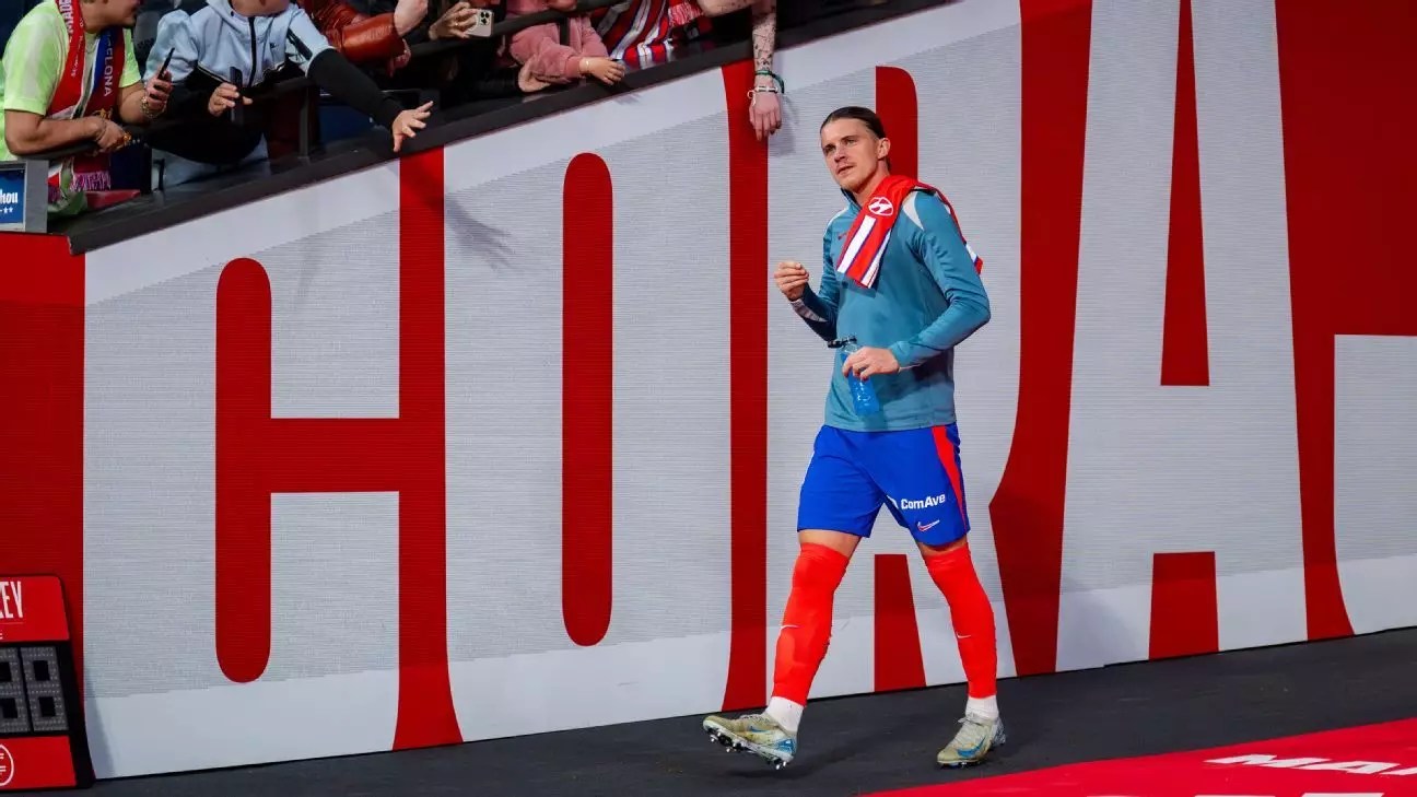 Gallagher’s Dynamic Shift: The Rising Star of Atlético Madrid