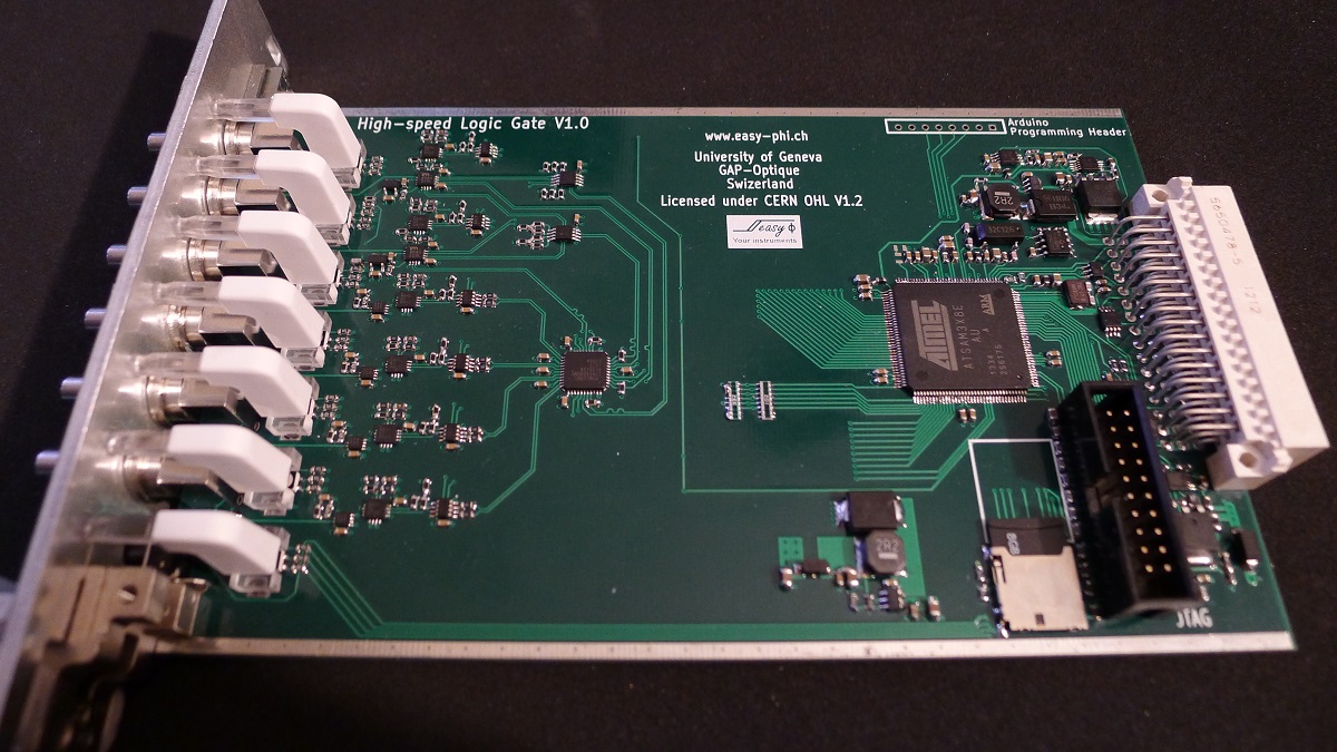 A HighSpeed Logic Gate Board For The EasyPhi Project Hackaday