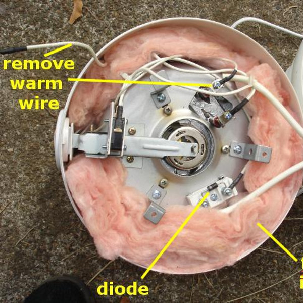 Rice Cooker Circuit Diagram